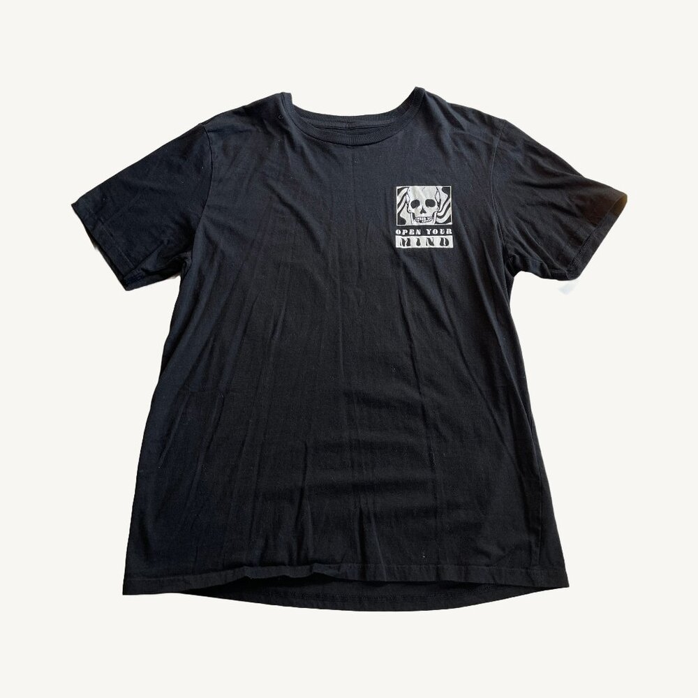 Taco Tuesday Black & White 'Open Your Mind' Graphics Size Extra Large